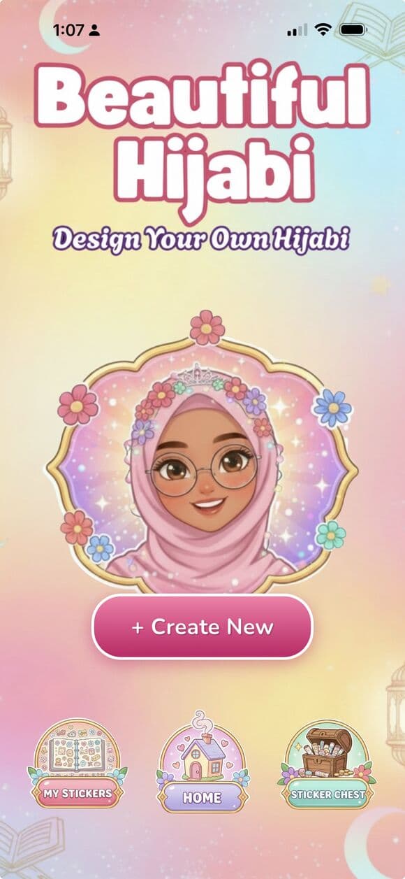 Beautiful Hijabi app - Create your hijabi