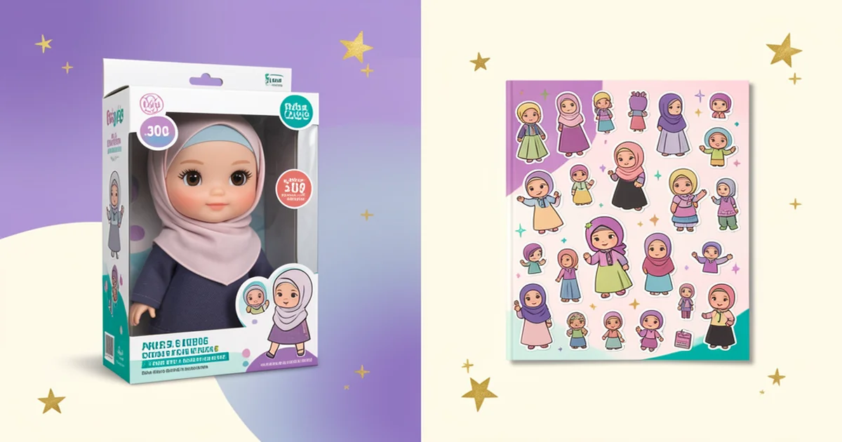 Muslim Girls Can Finally Find Hijabi Dolls — But Sticker Books? That's a Different Story