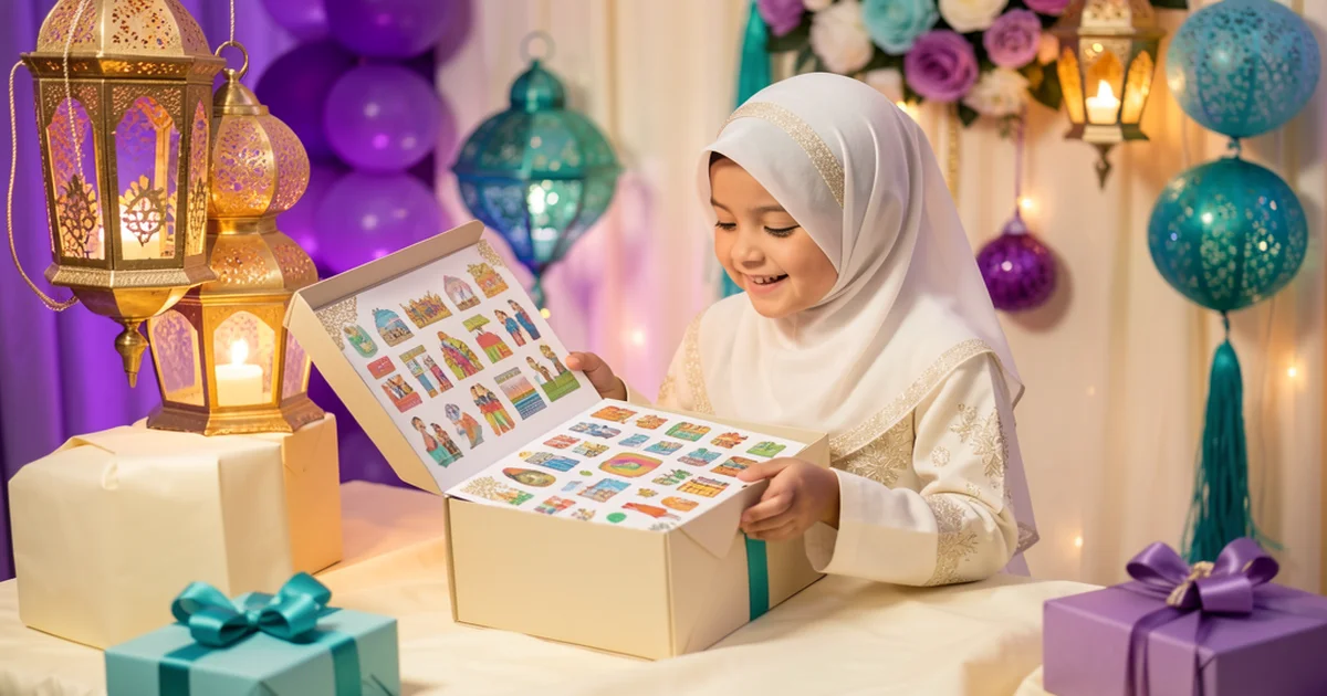 Muslim Kids Showed Up for Eid. Their Sticker Books Didn't.